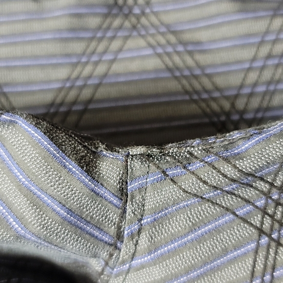 Level Ten Velvet Embossed Striped Button Down Shirt - Picture 9 of 10